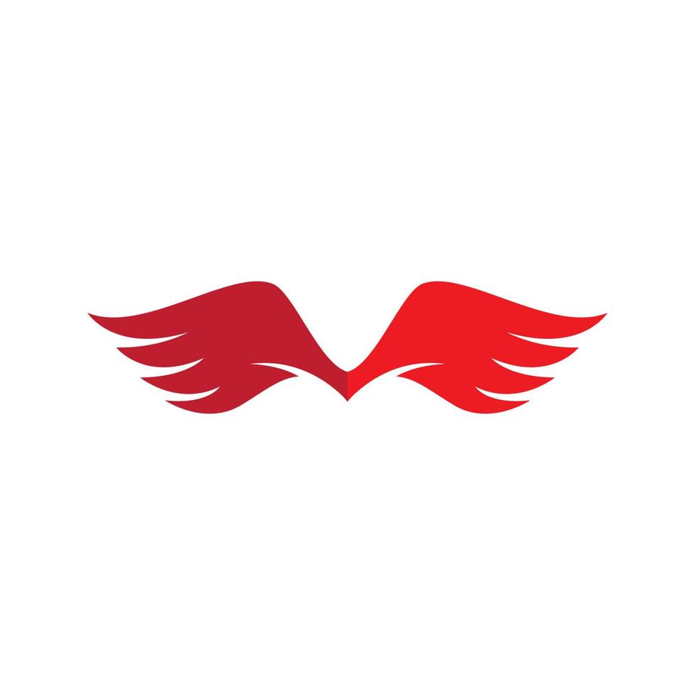 wing Falcon Logo Template vector