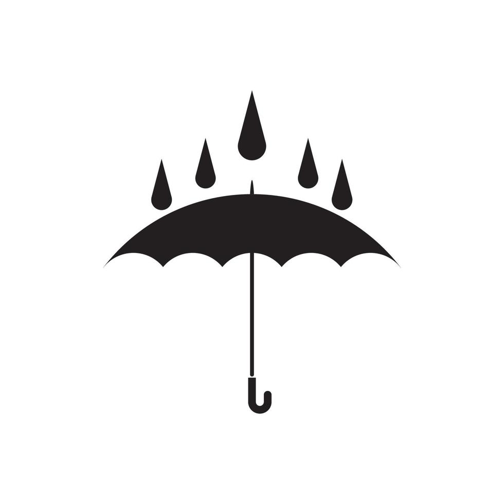 Umbrella icon vector design