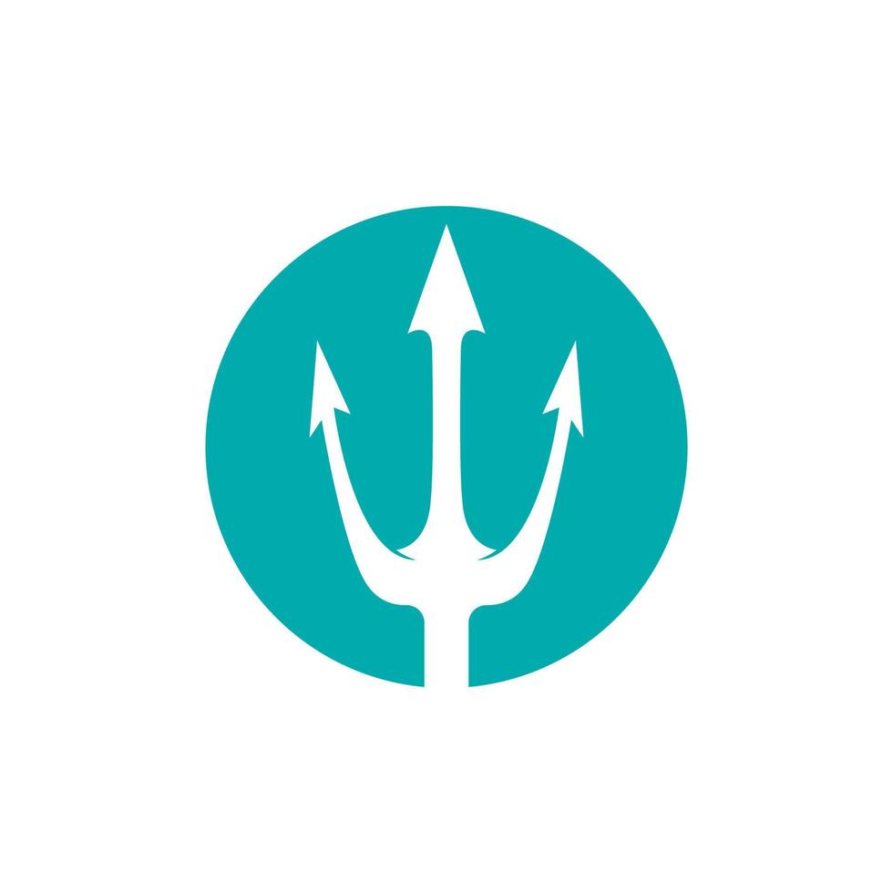 Trident Logo Template vector icon