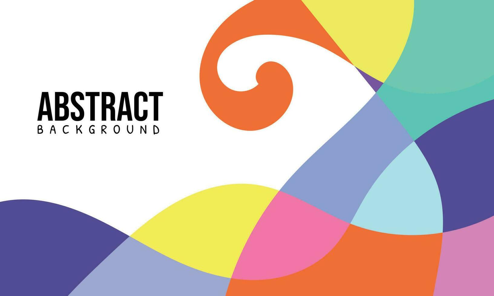 Colorful Abstract Fluid and Geometric Background Template. Suitable for your graphic design, banner, poster, web, and social media vector