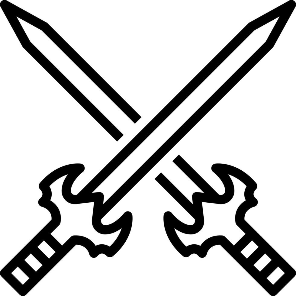 line icon for combat vector