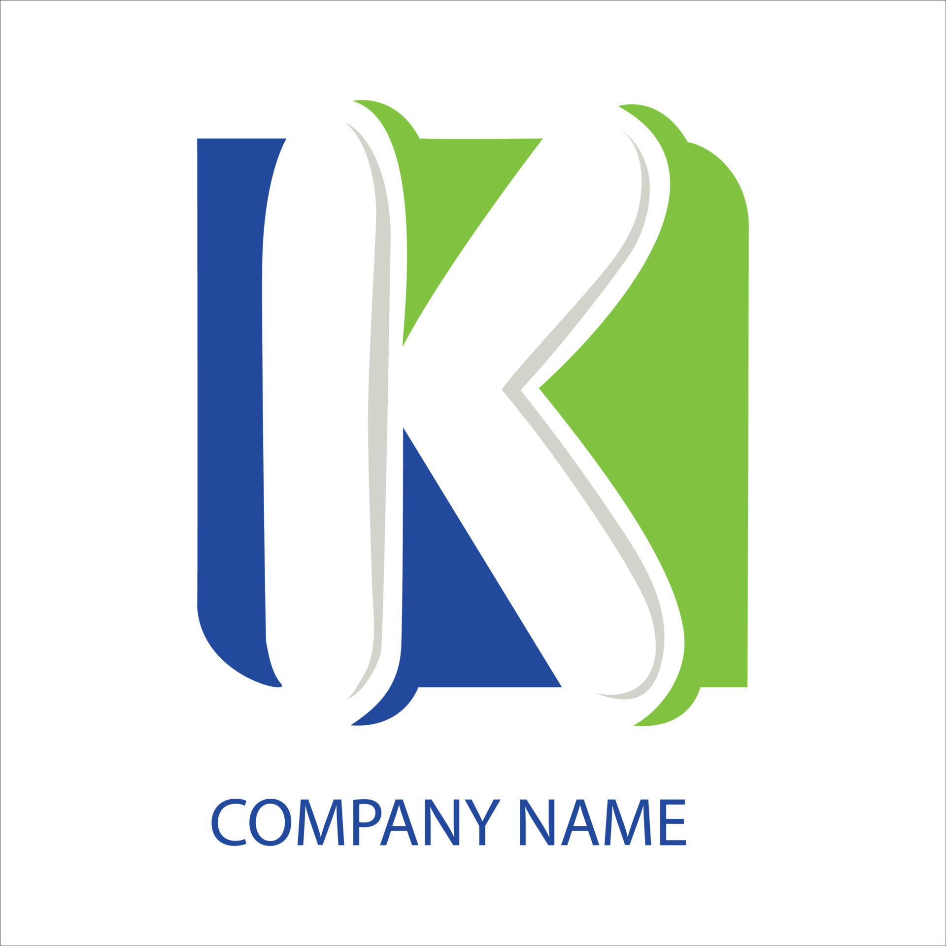 letter k inside round 17119095 Vector Art at Vecteezy