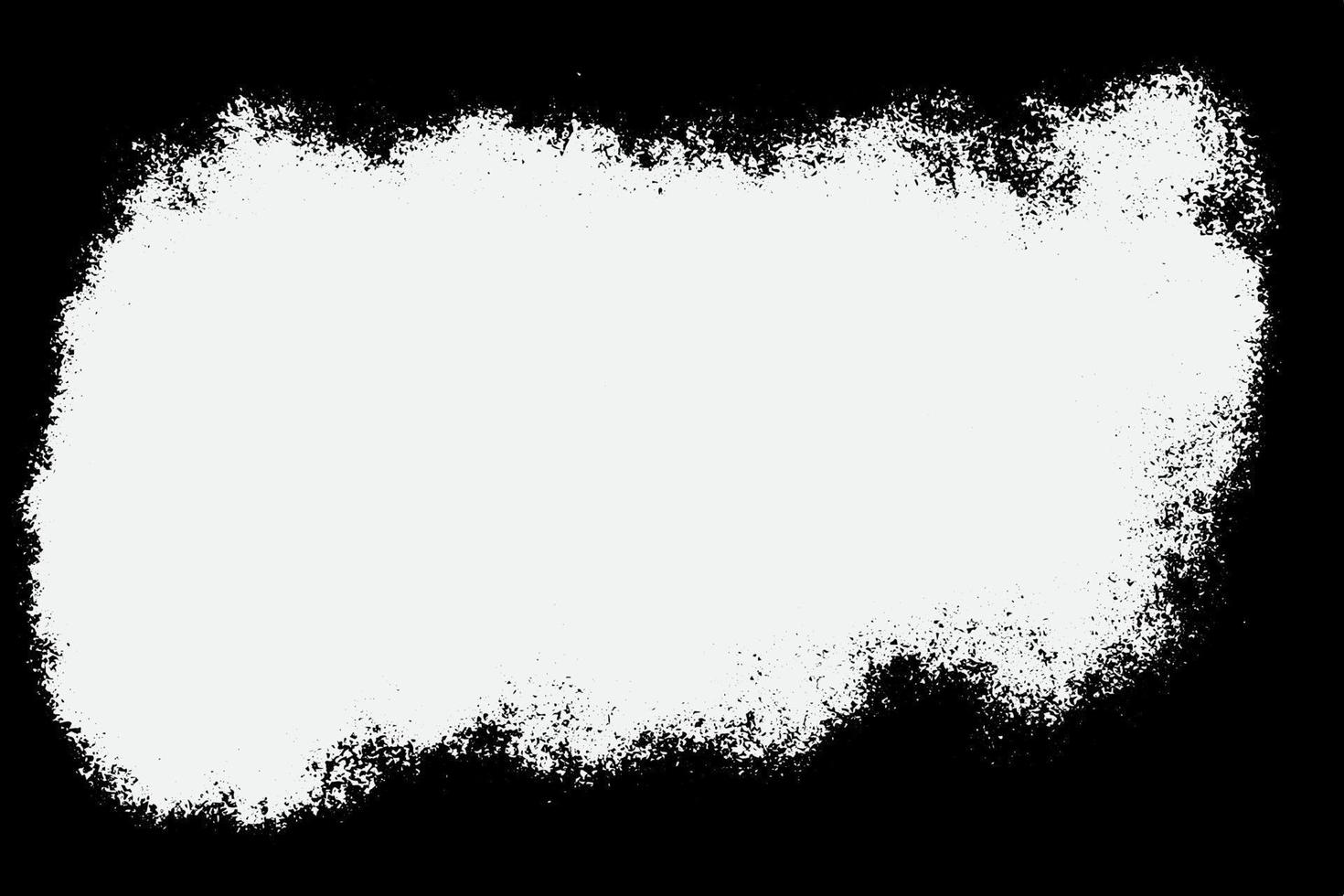 marco grunge vector textura aislado sobre fondo blanco