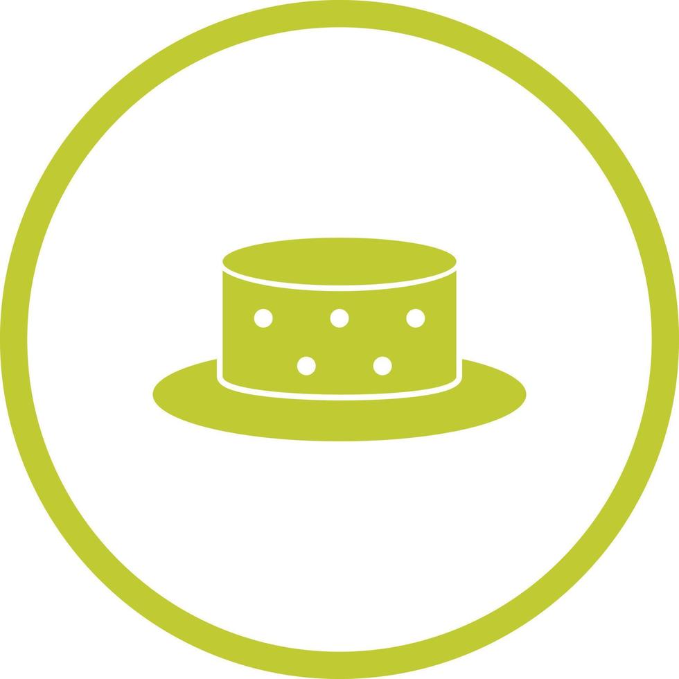Beautiful Hat Glyph Vector Icon