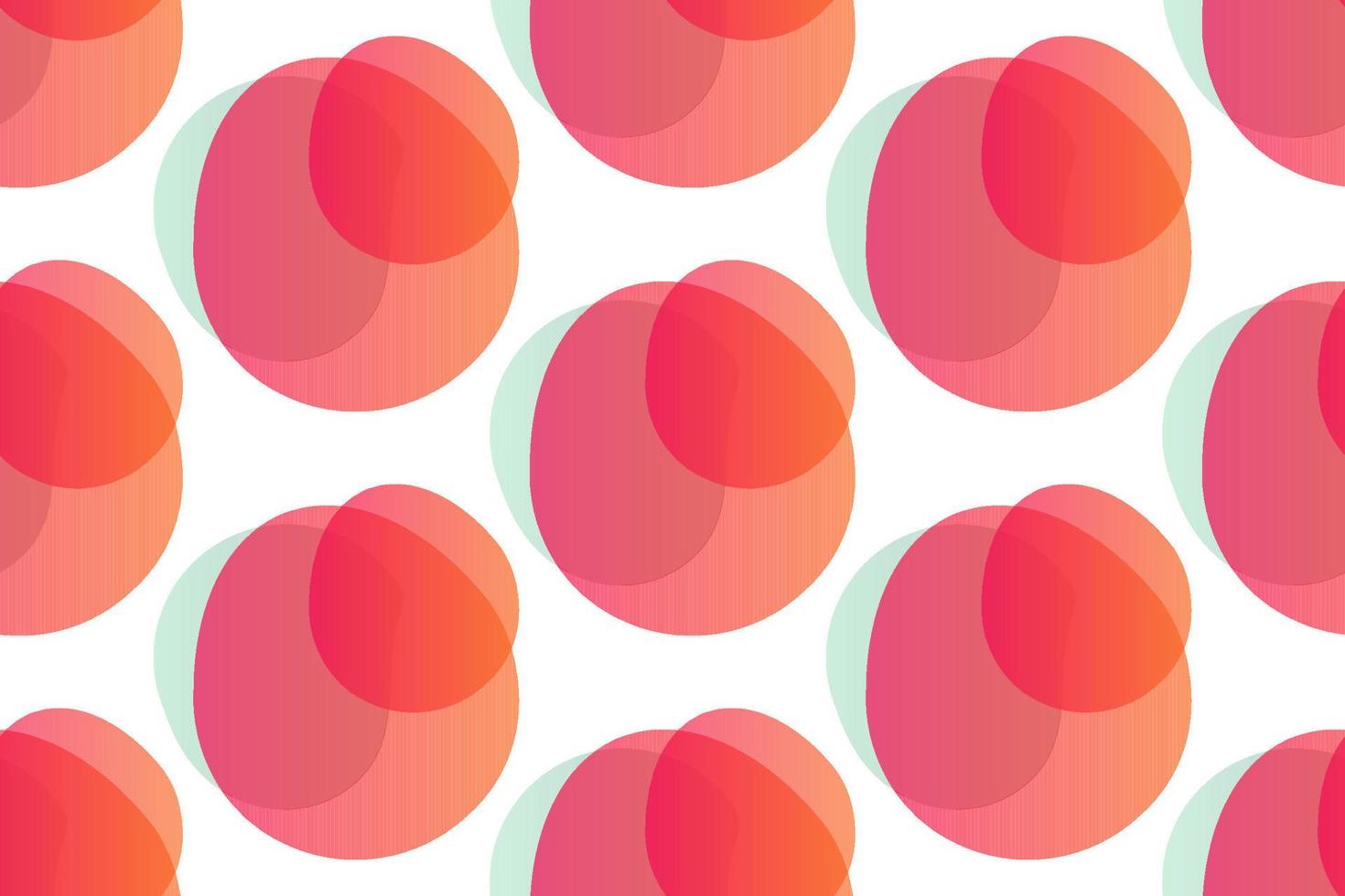 Gradient energy and vibrant shapes seamless pattern design for fabric vector