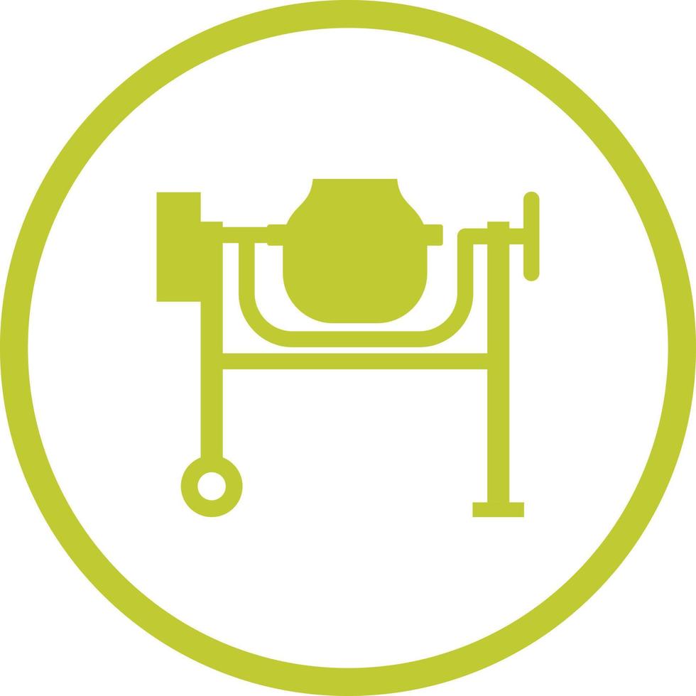 Beautiful Mixer Glyph Vector Icon