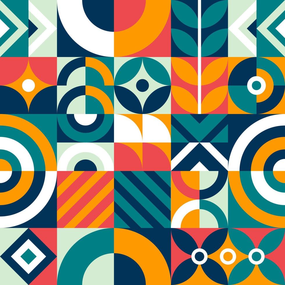 Geometric Seamless Pattern vector