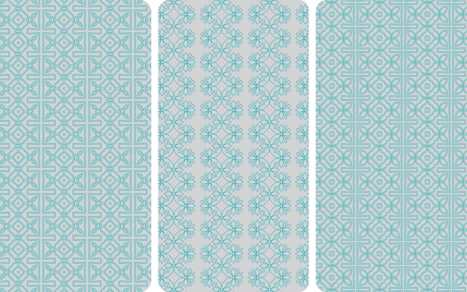 These are the Abstract arabesque seamless pattern vector