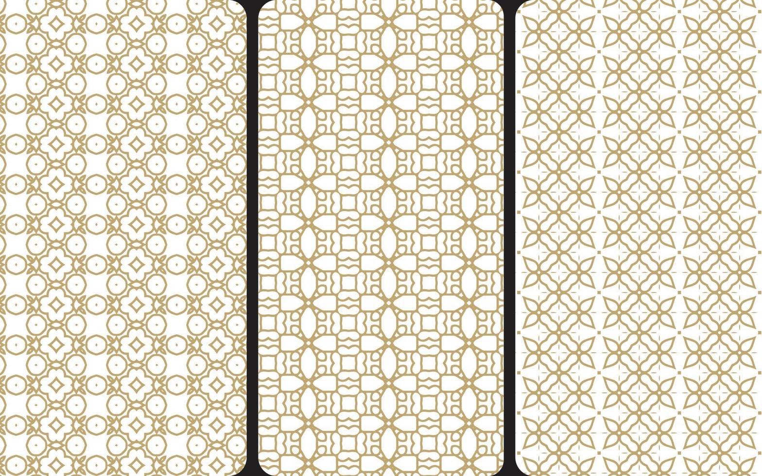 These are the Abstract arabesque seamless pattern vector