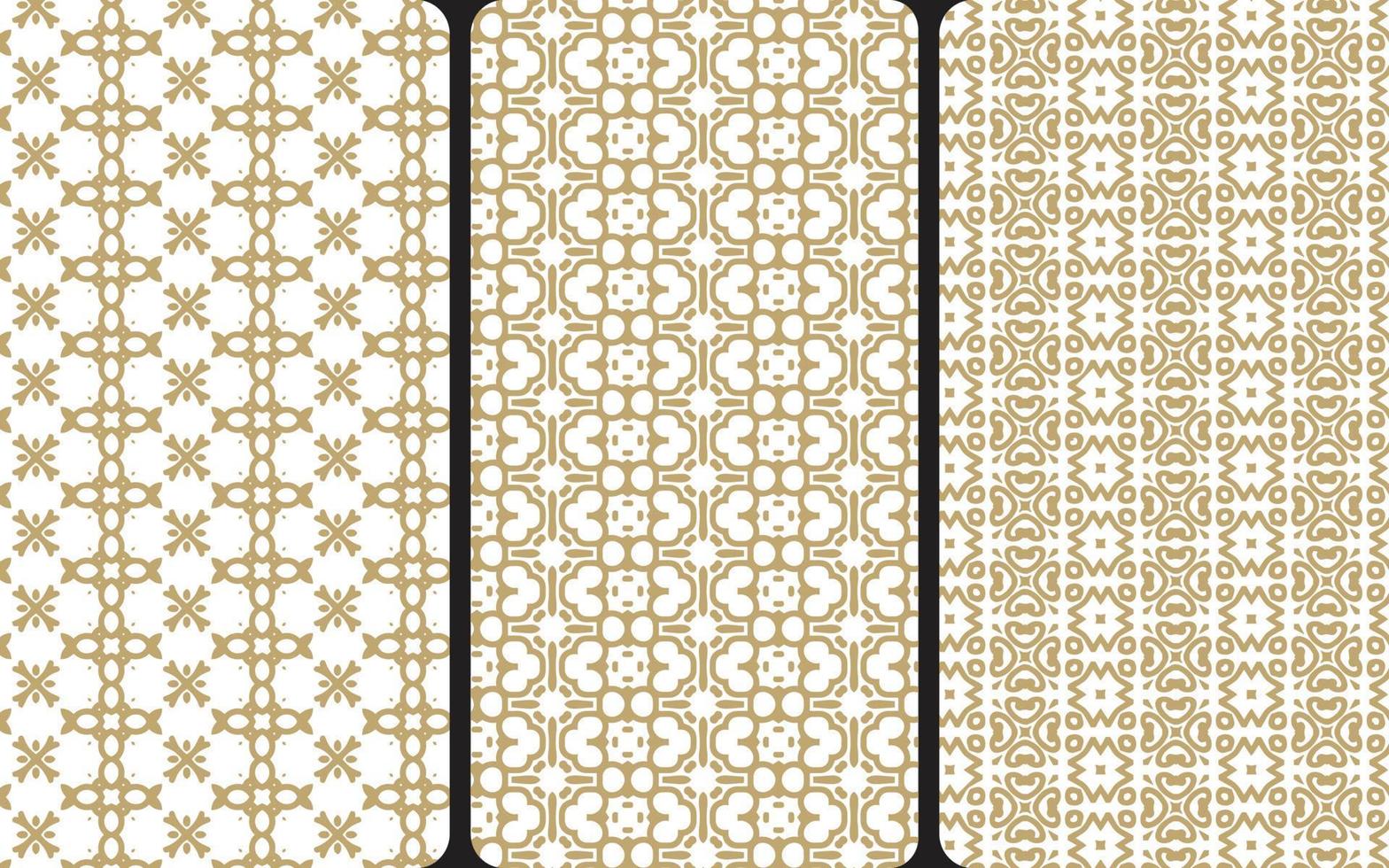 These are the Abstract arabesque seamless pattern vector
