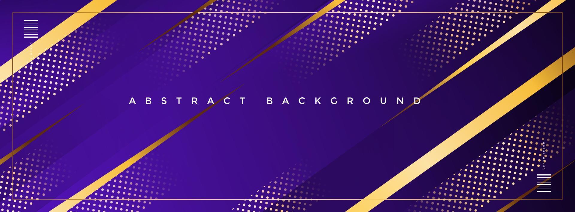 Dark purple luxury gradient modern banner background eps 10 vector