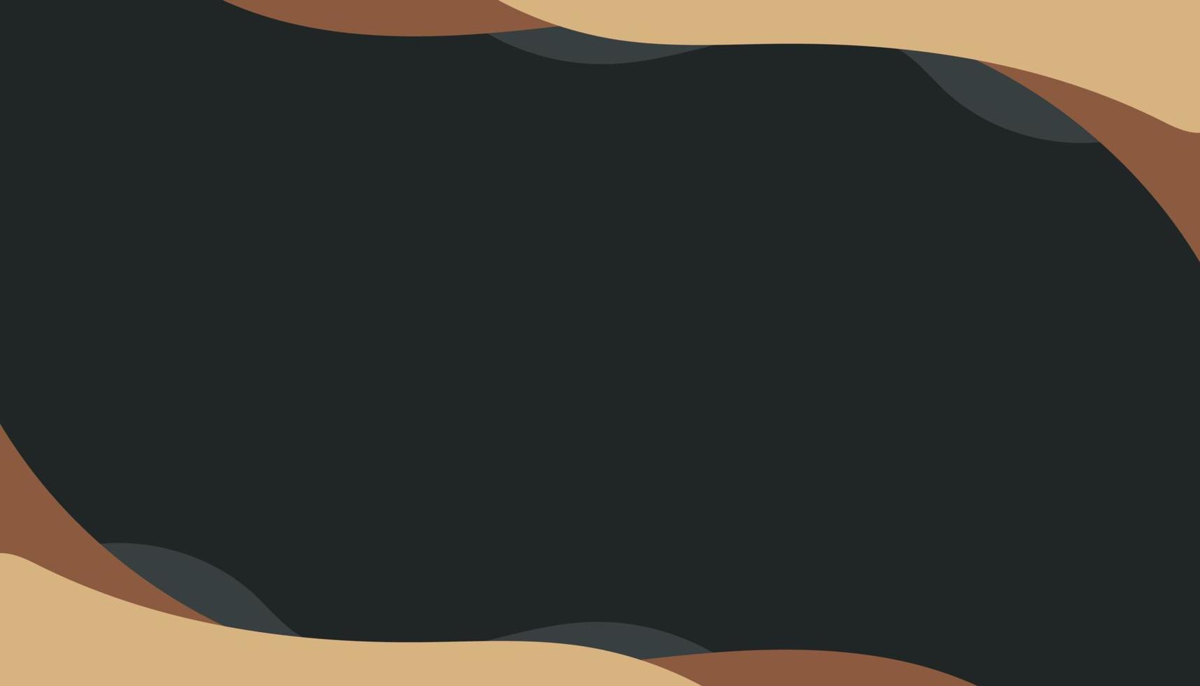 Simple Minimalist Dark Abstract Banner Background vector