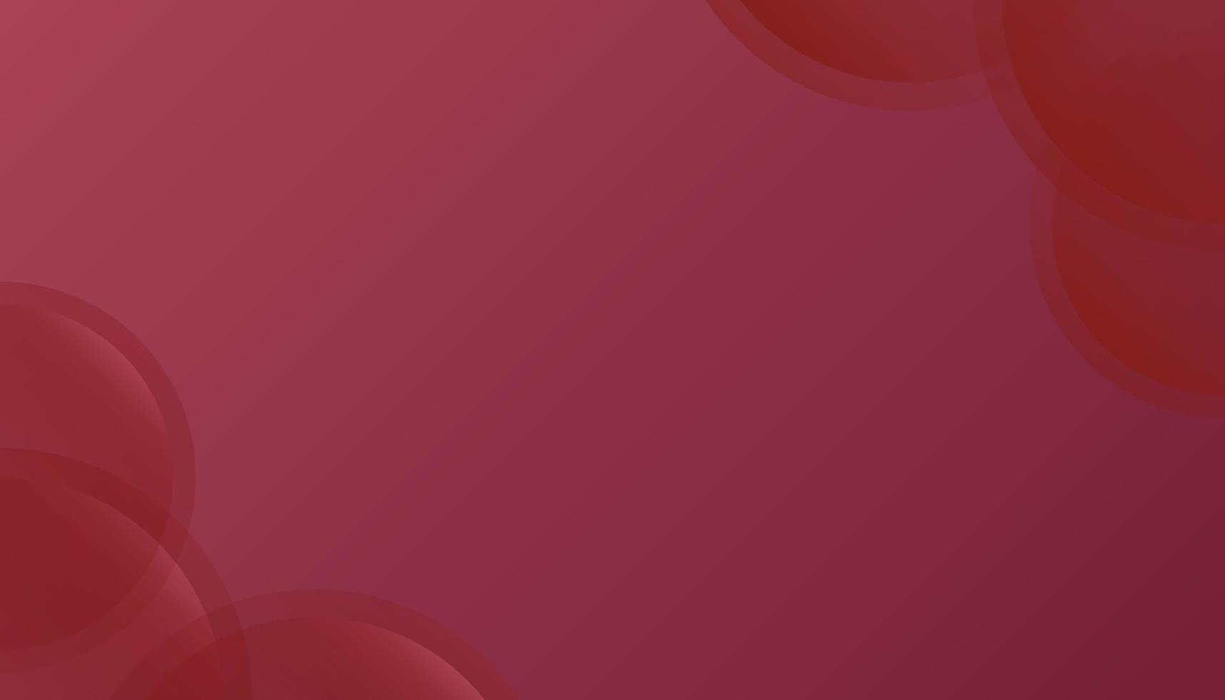 Simple Red Abstract Banner Background vector