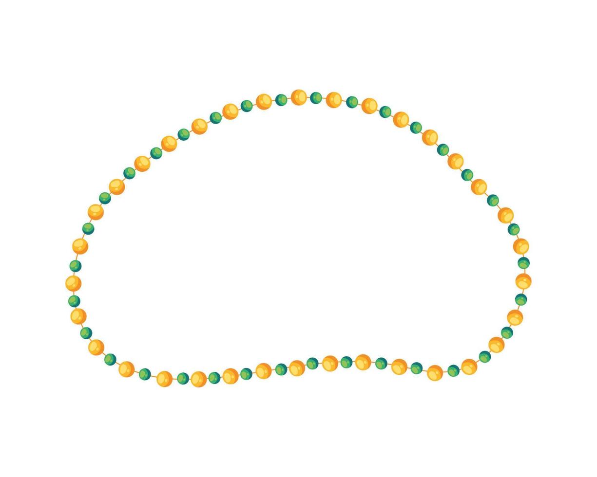 pearl necklace icon isolated 17122009 Vector Art at Vecteezy