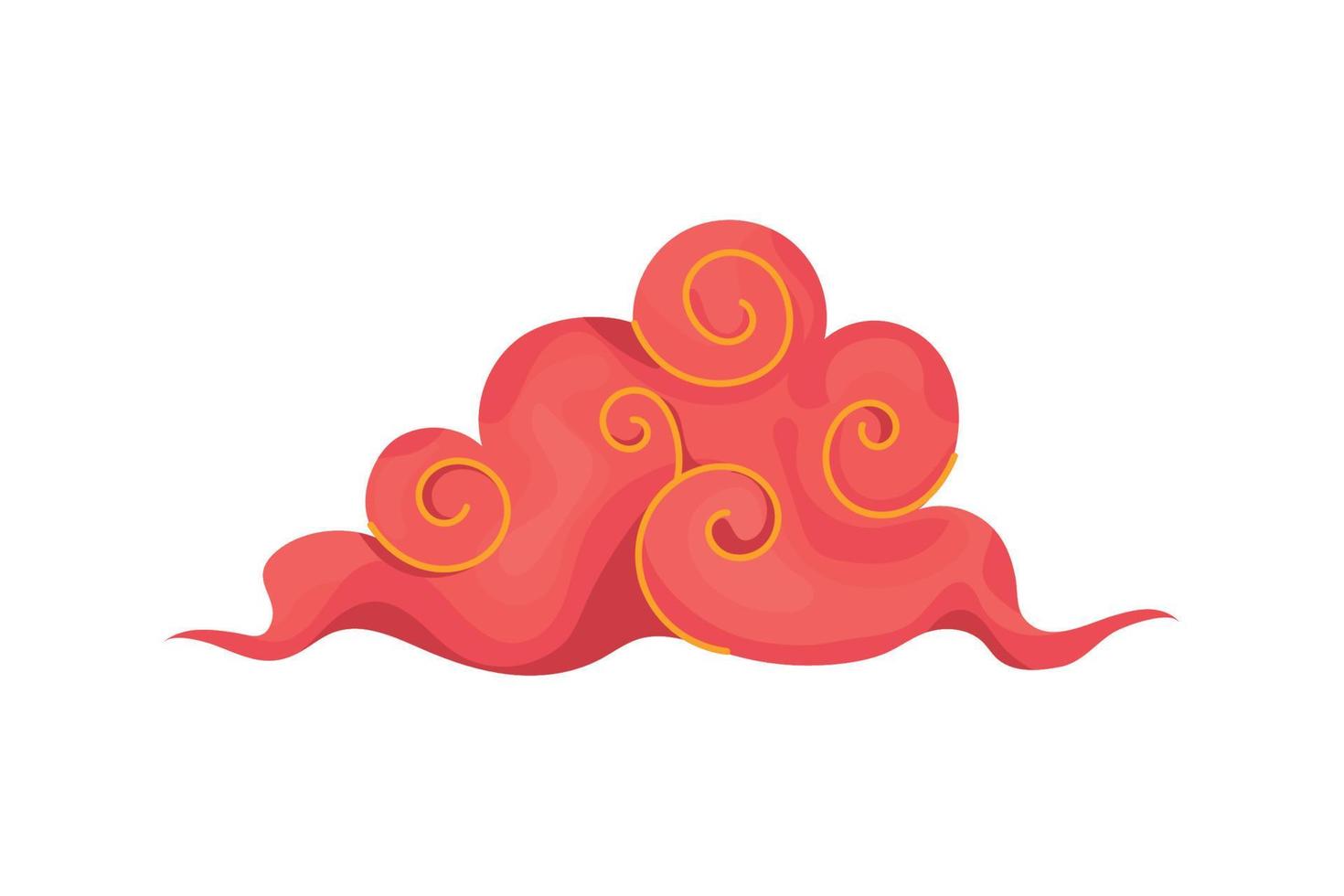 chinese cloud design vector