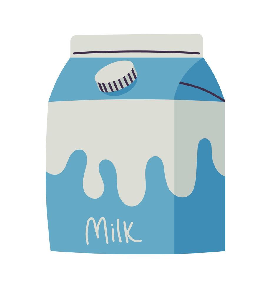 milk box beverage vector