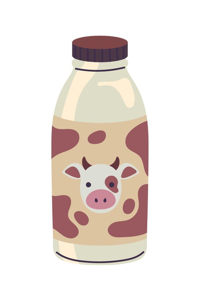 milk bottle beverage vector