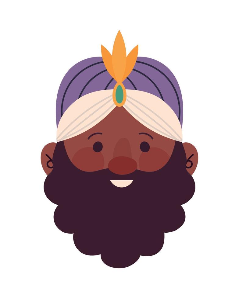 wise king balthazar vector