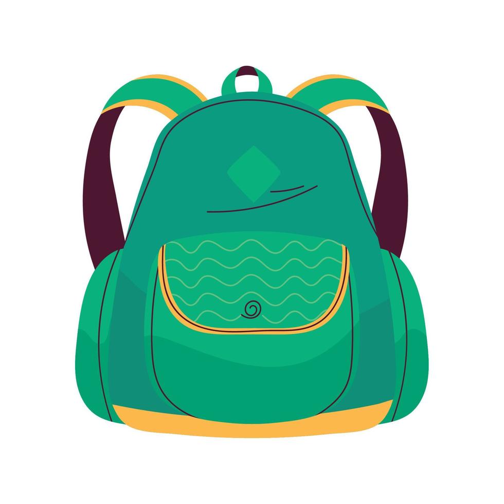 school bag accessory vector