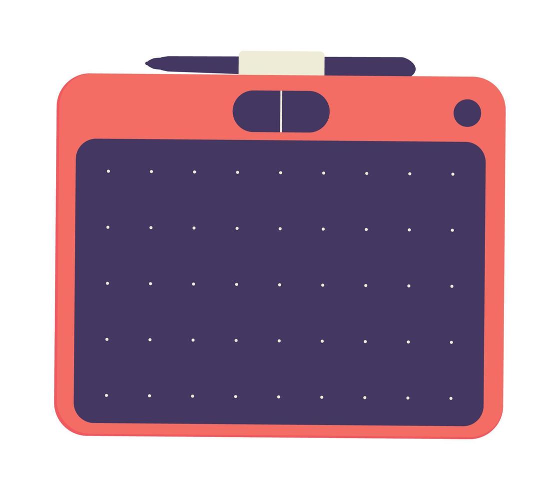 tablet device and pen vector