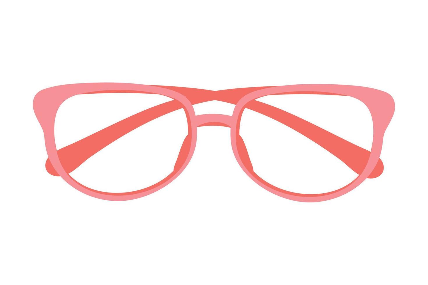 eyeglasses accessory icon vector