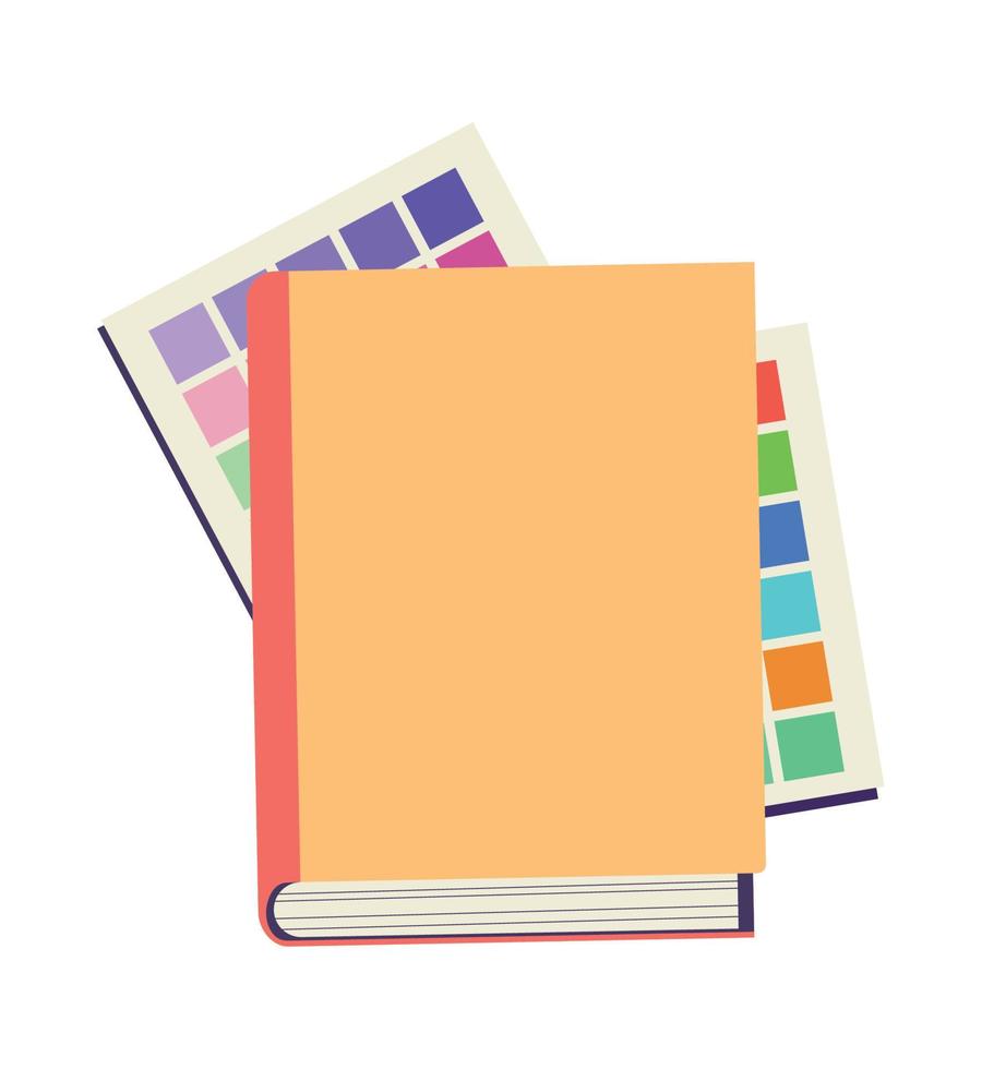 books supply icon vector