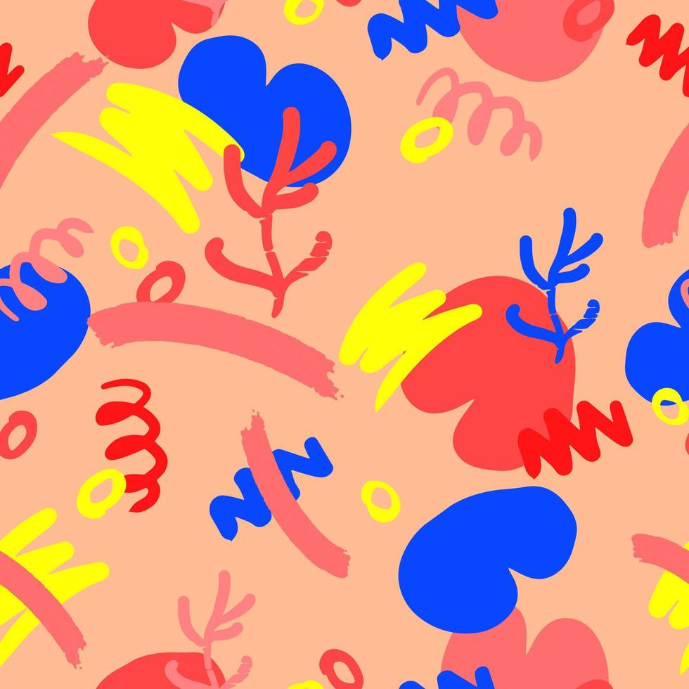 Abstraction pattern art vector