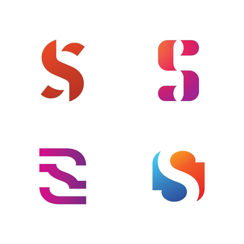 Letter S logo vector template. Creative S Letter initial logo design