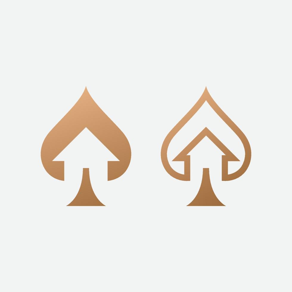 Aces Logo Design Vector Icon