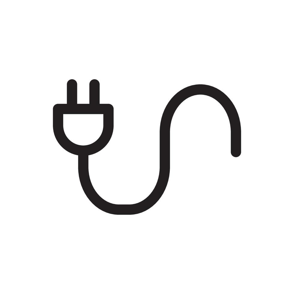 Cable Socket Icon vector