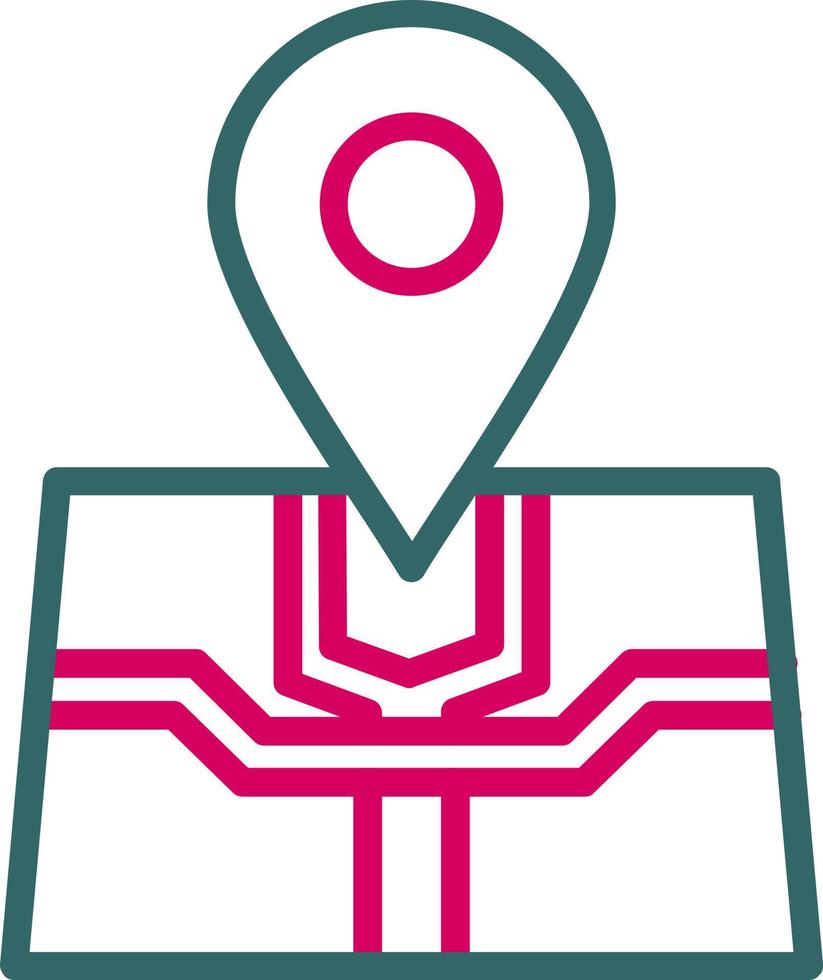 Location Map Vector Icon
