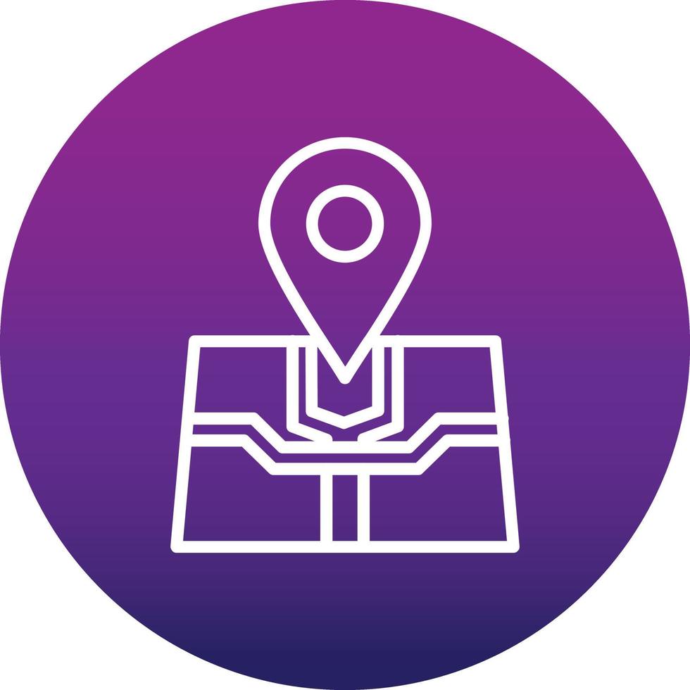 Location Map Vector Icon