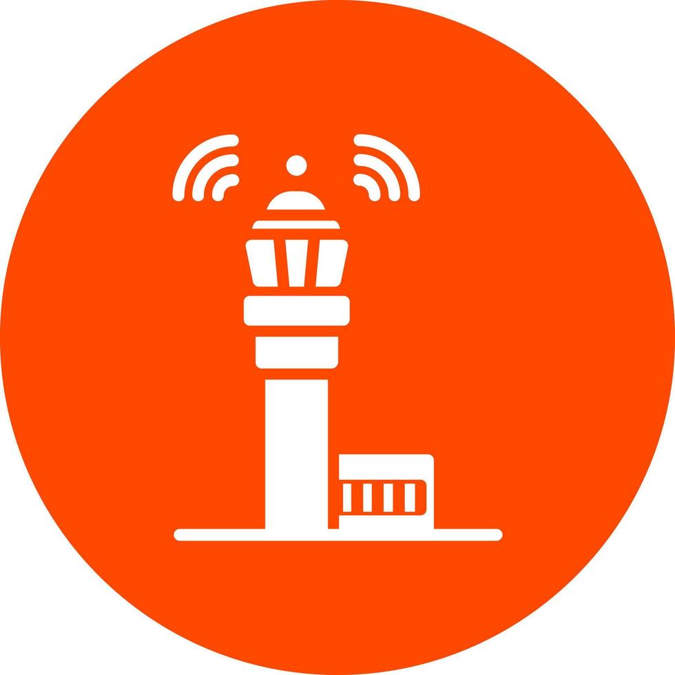 Control Tower Vector Icon