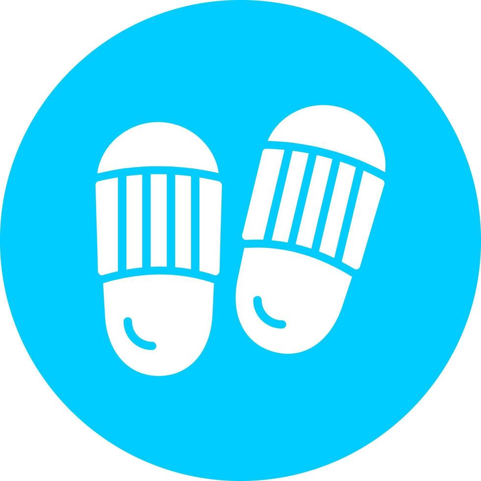 Slippers Vector Icon