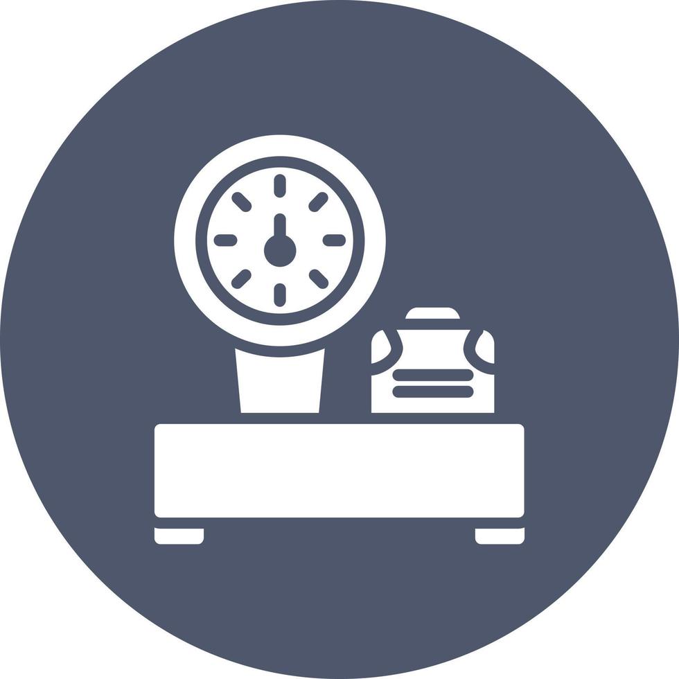 Weight Scale Vector Icon