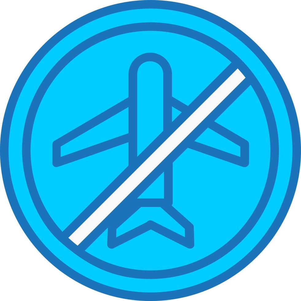 Travel Ban Vector Icon