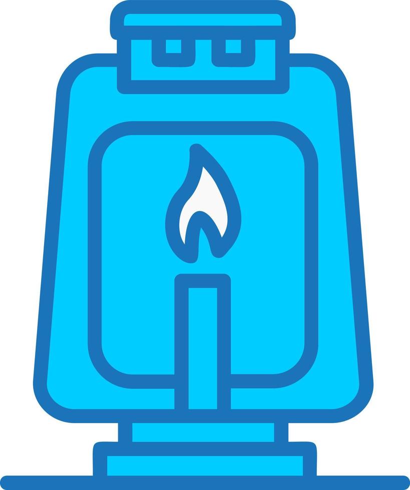 Oil Lamp Vector Icon