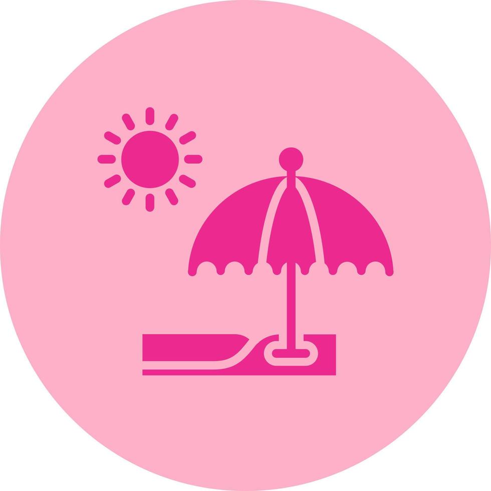 Beach Vector Icon