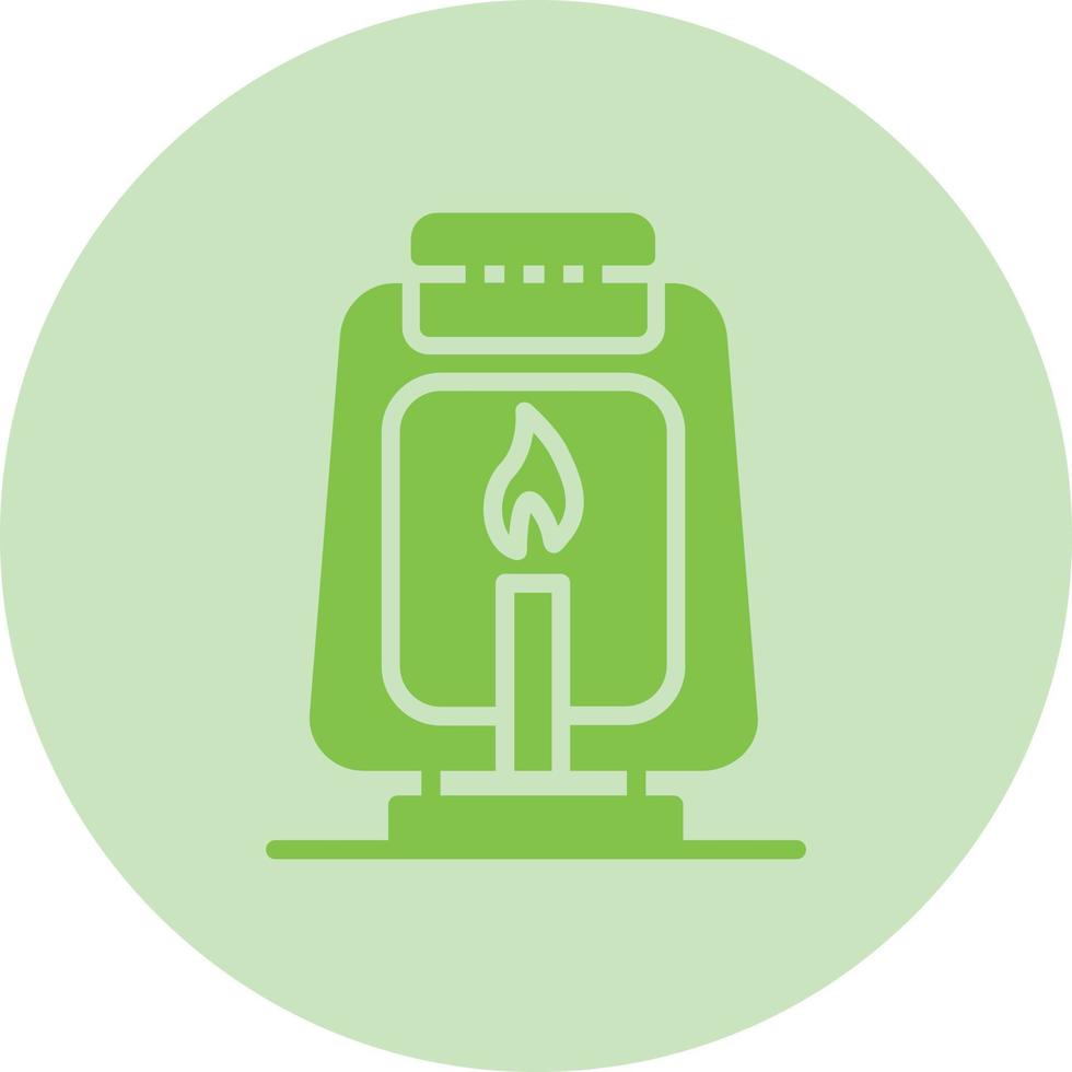 Oil Lamp Vector Icon