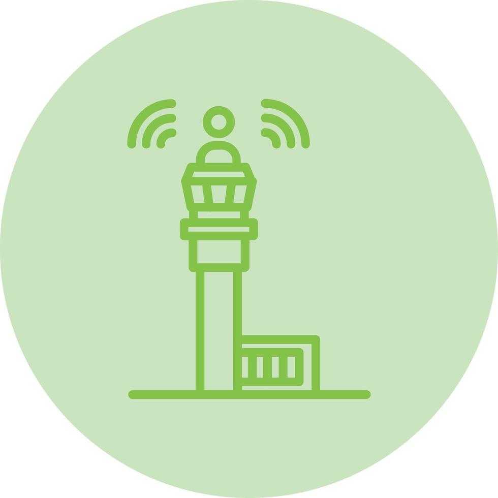 Control Tower Vector Icon