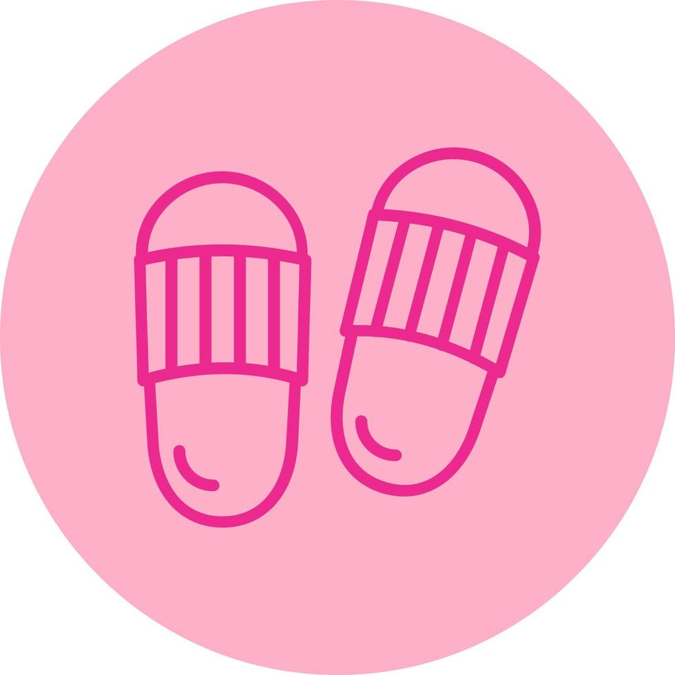 Slippers Vector Icon