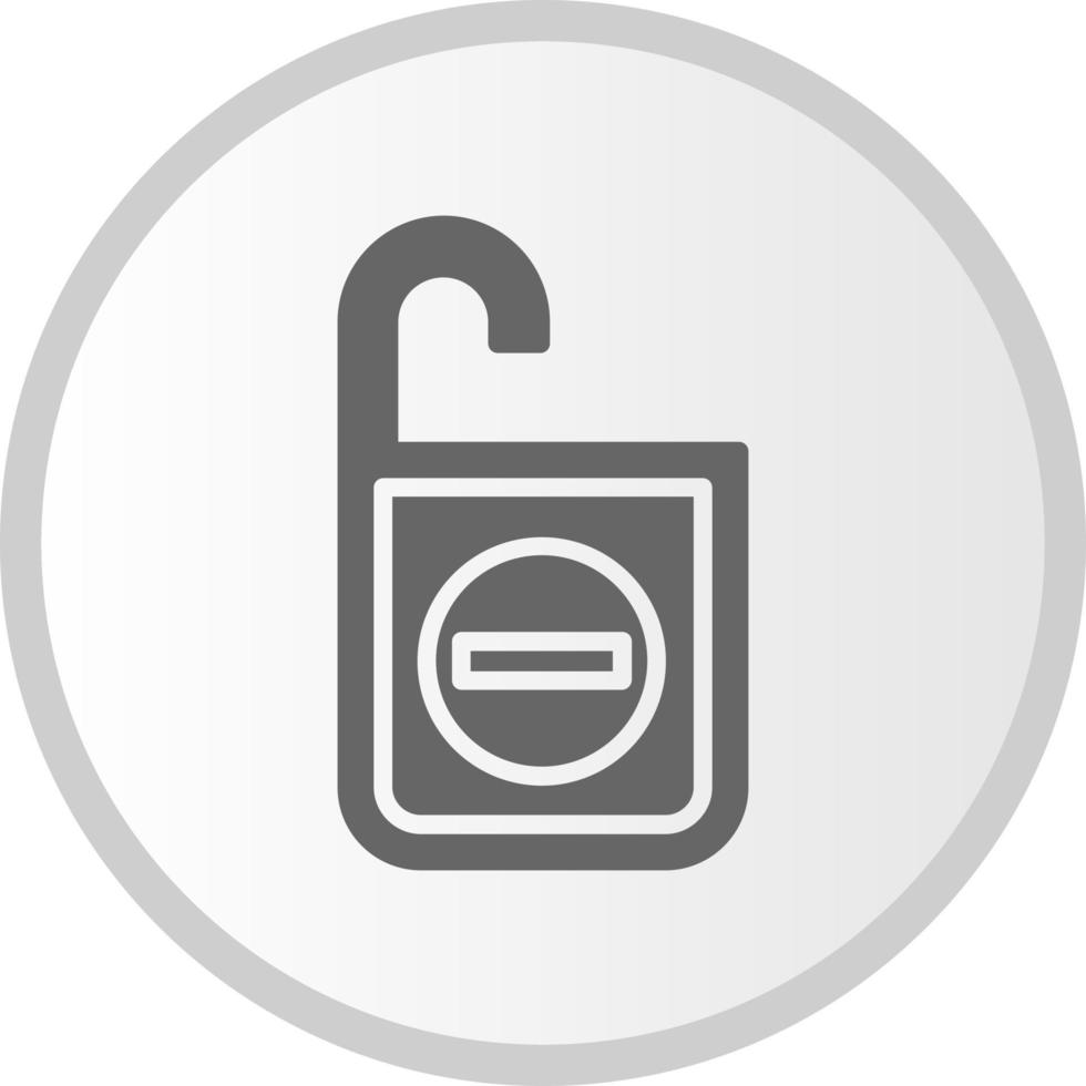 Do Not Disturb  Vector Icon