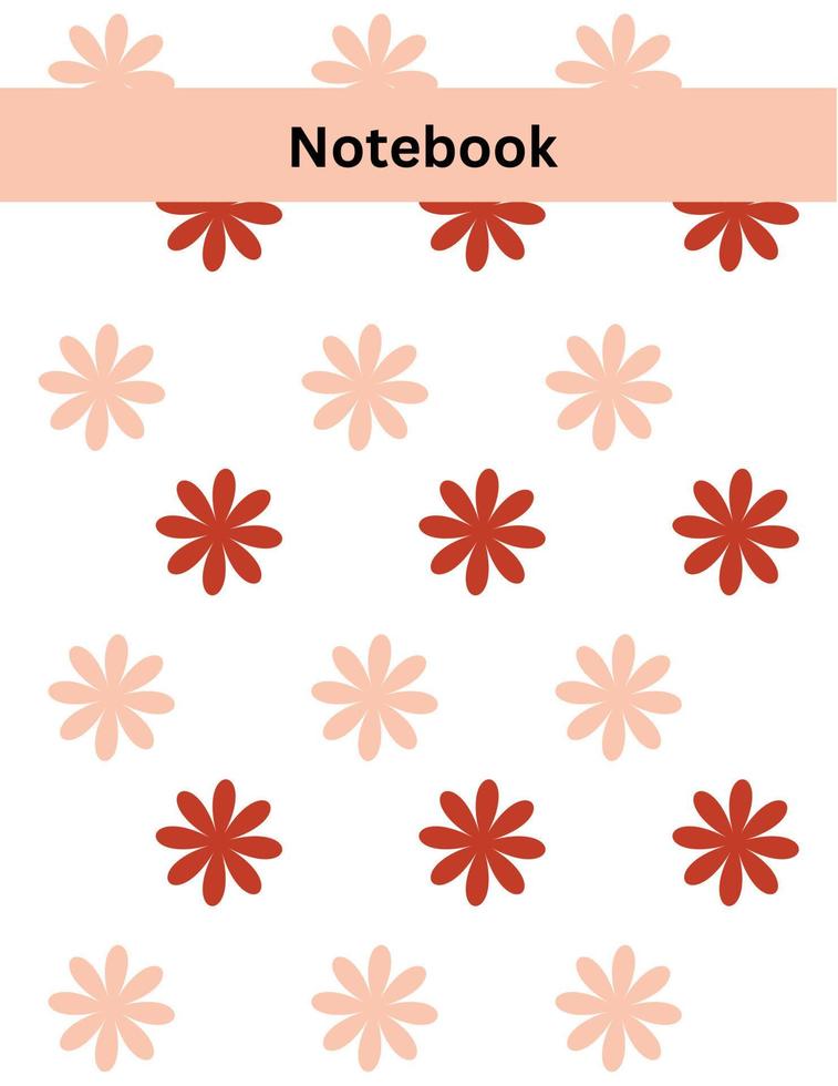 Colorful Notebook design vector