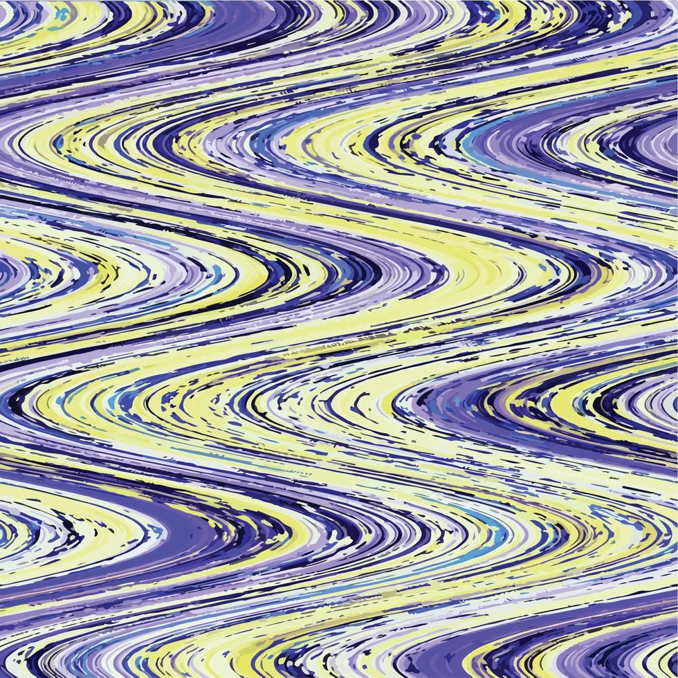 plantilla de fondo cuadrado de vector de remolino trippy y ondulado