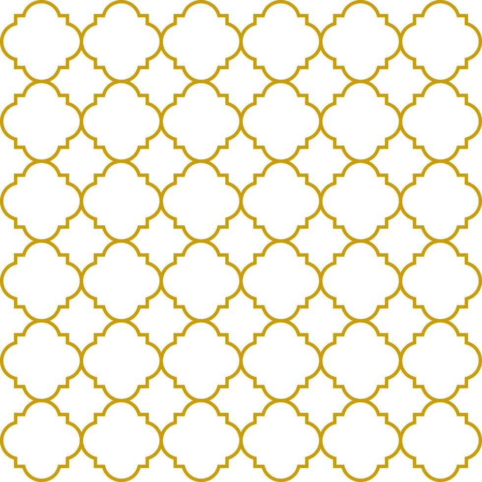 Arabic Ornamental seamless pattern. Vintage wallpaper. Vector clipart