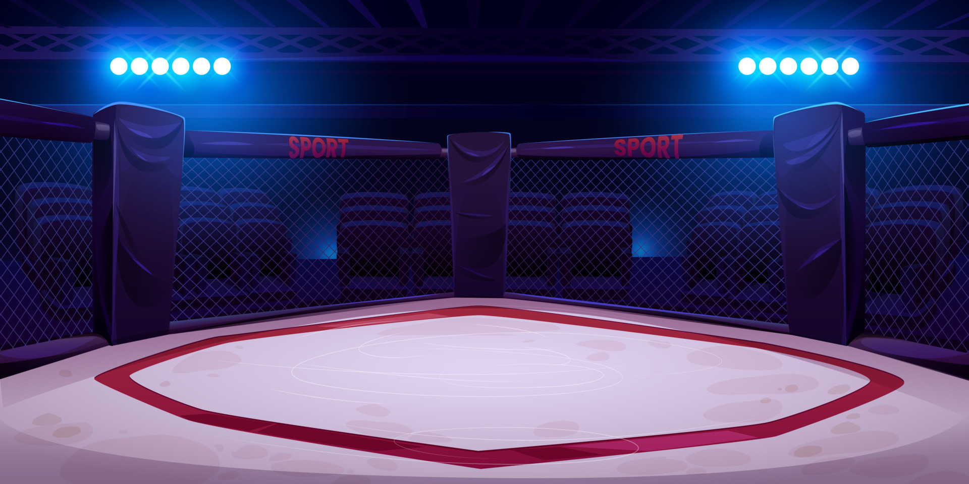 Lauw Populair onduidelijk Boxing Ring Vector Art, Icons, and Graphics for Free Download