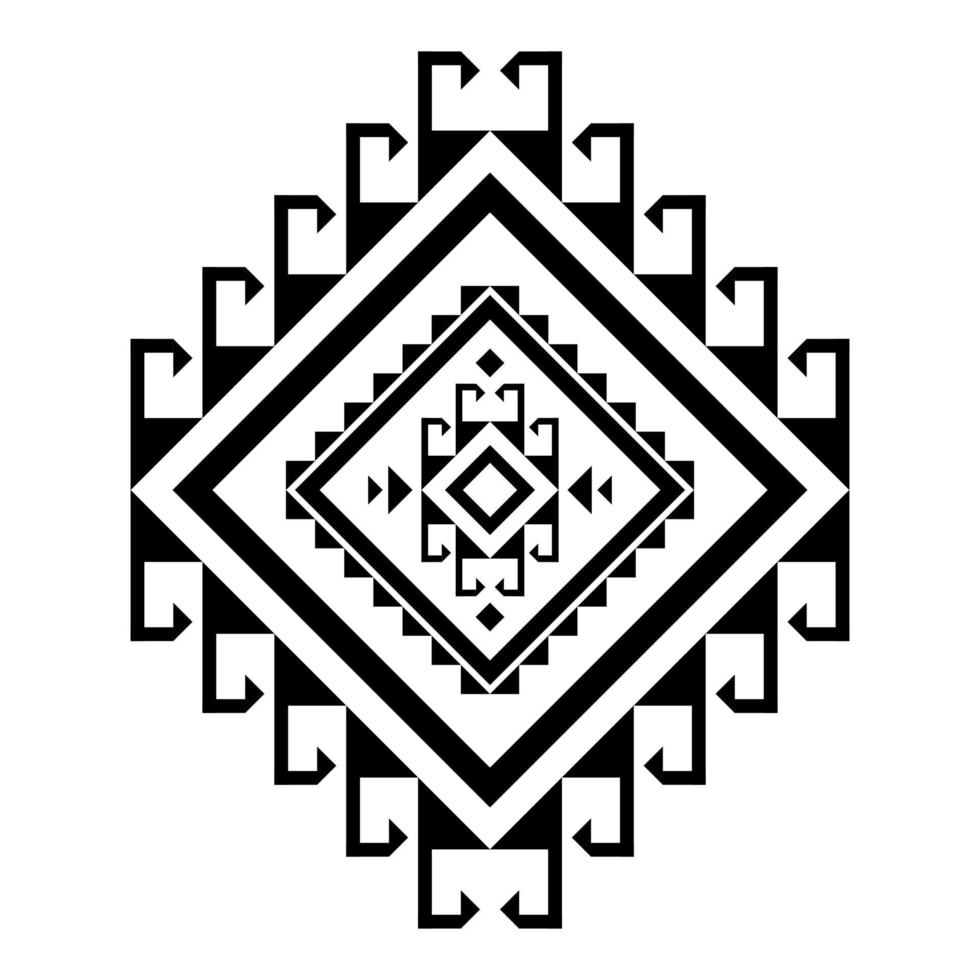 arte de patrones étnicos geométricos. estilo americano, mexicano. ornamento tribal azteca de fondo. diseño para tela, ropa, textil, logo, símbolo. vector