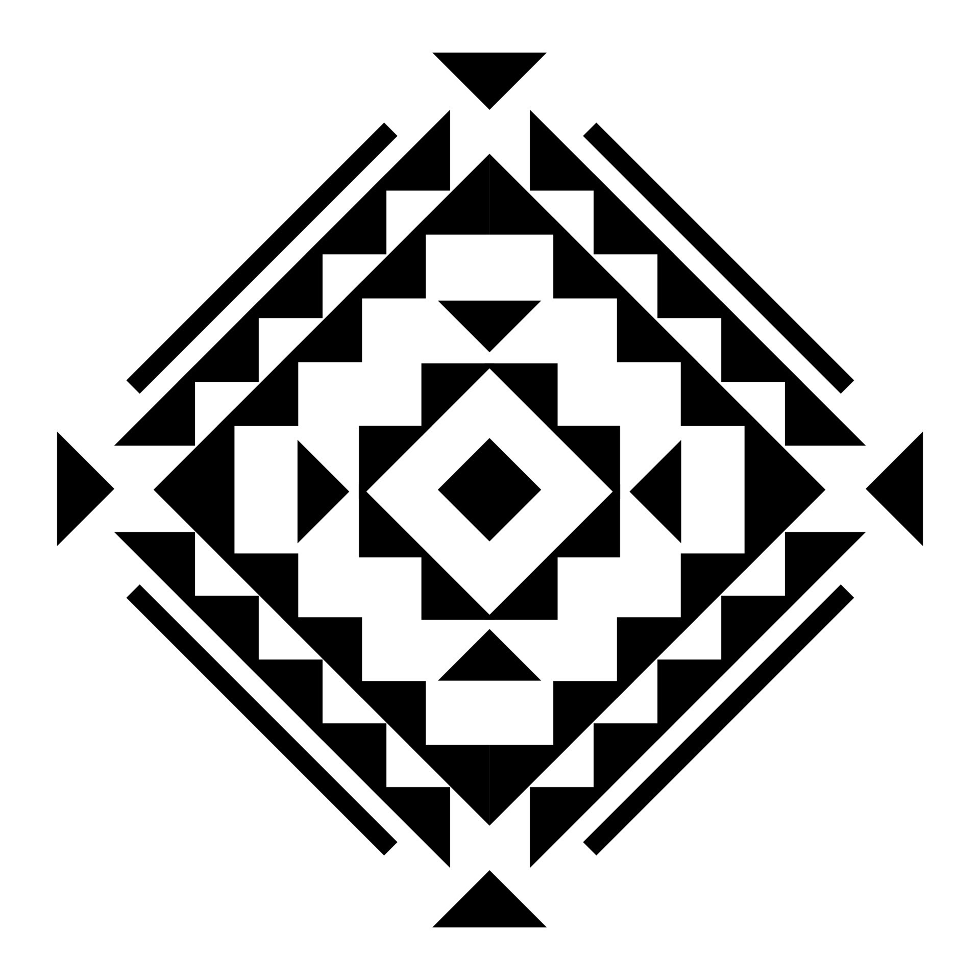 Geometric ethnic pattern art. American, Mexican style. Background Aztec ...