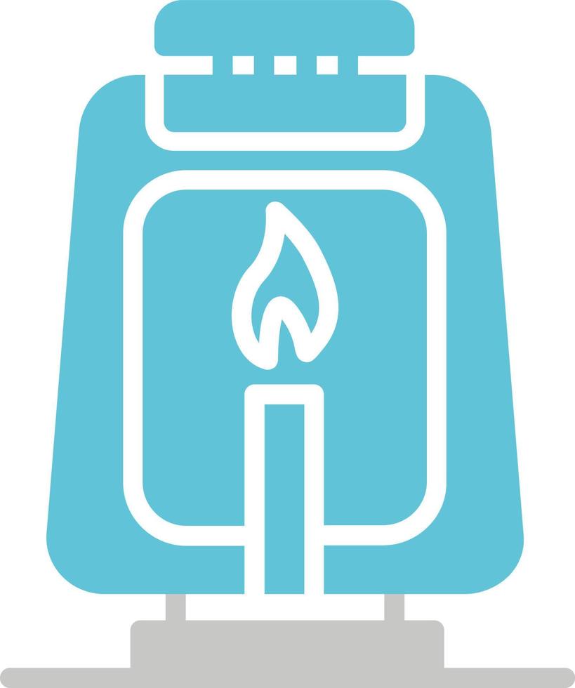 Oil Lamp Vector Icon