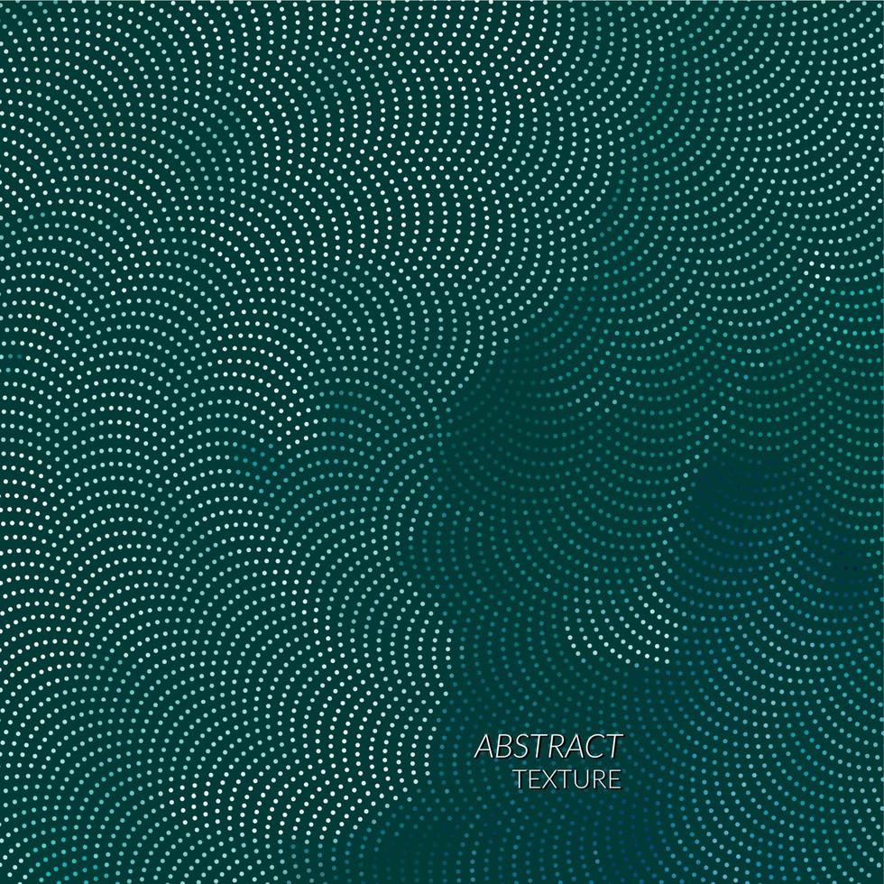 Abstract radial colorful dotted vector background. Halftone effect